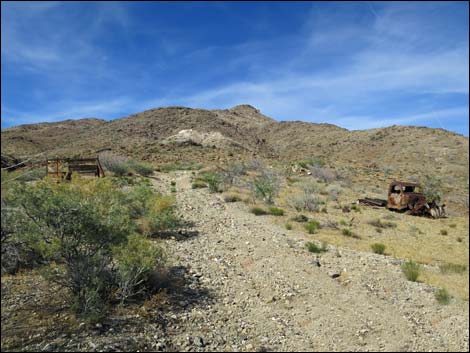 Mud Wash North Road Nevada Mica Mine Road
