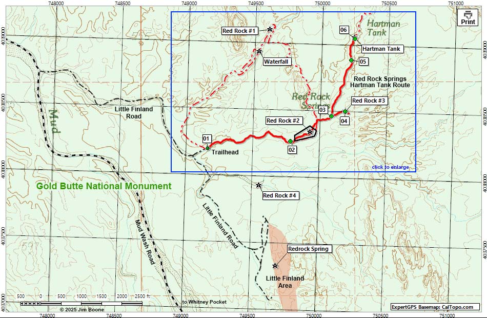 Little Finland Area Overview Map