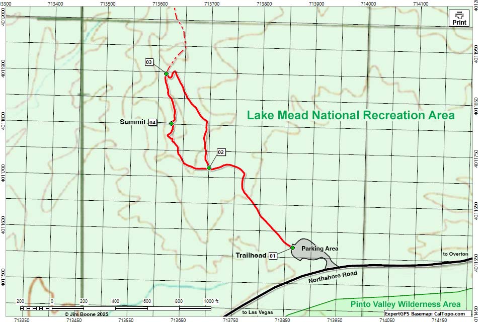 Northshore Trail Map