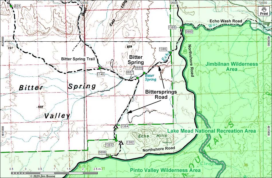Bitterspring Road Map