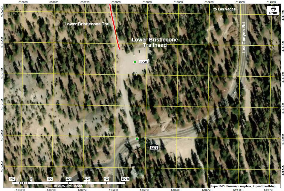 Trailhead Map