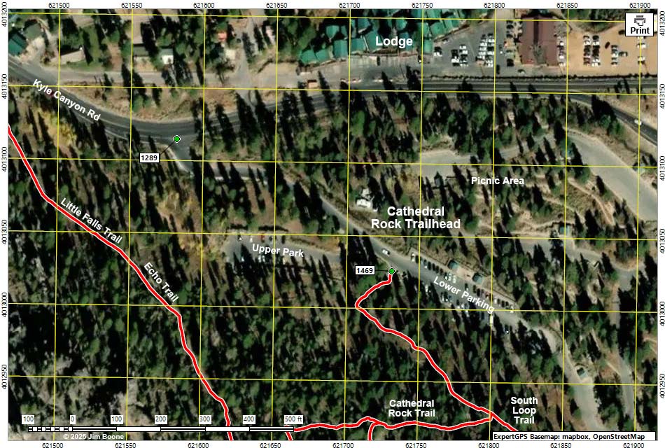 Lovell Canyon Trailhead