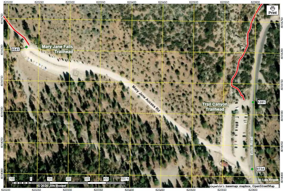 Trailhead Map