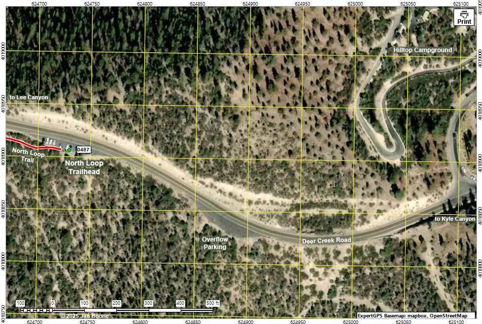 Lovell Canyon Trailhead