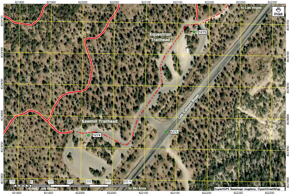 Trailhead Map