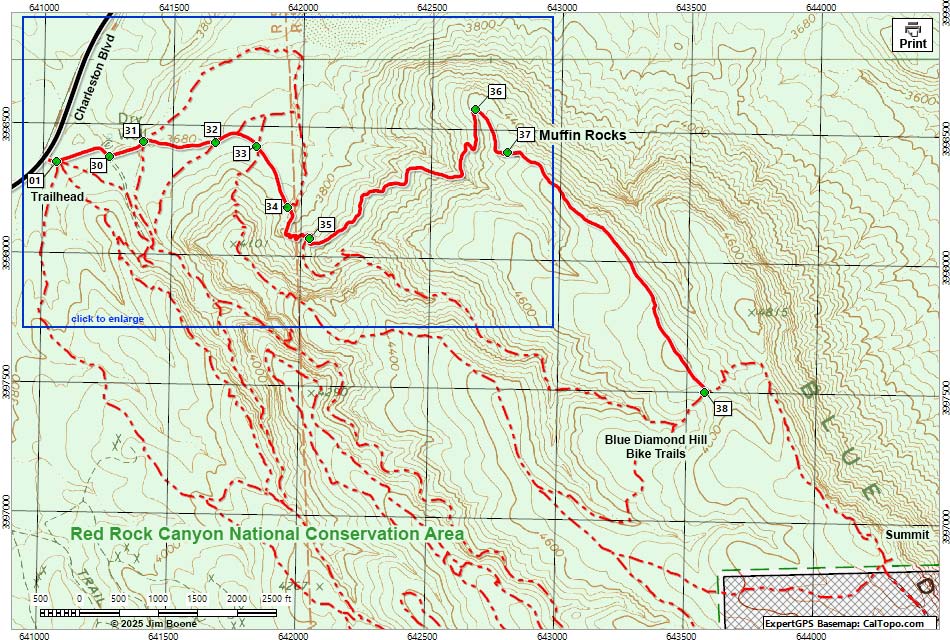Muffin Trail Map