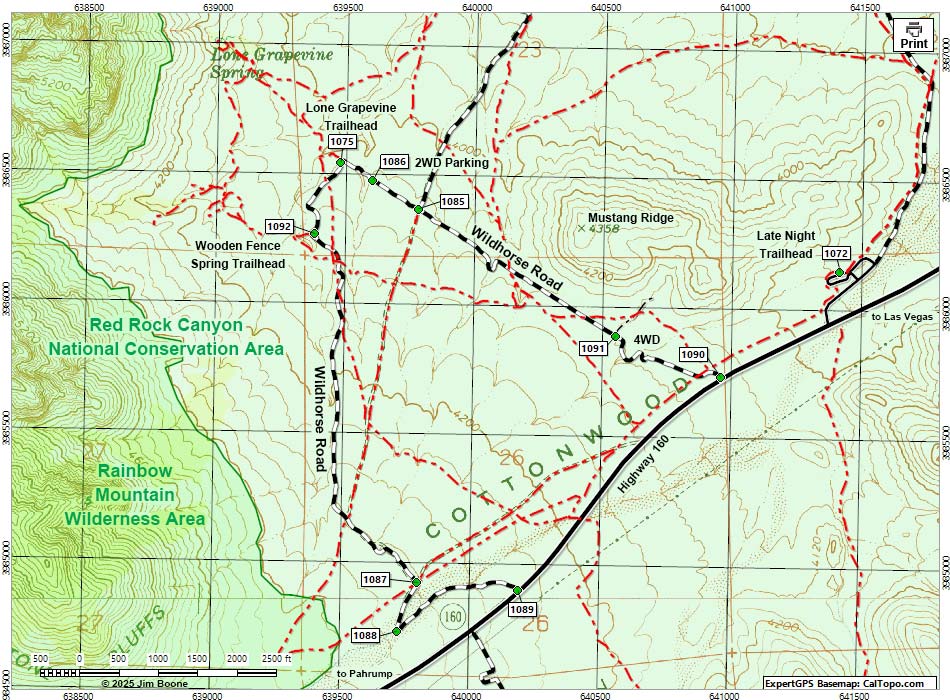 Mustang Road Map