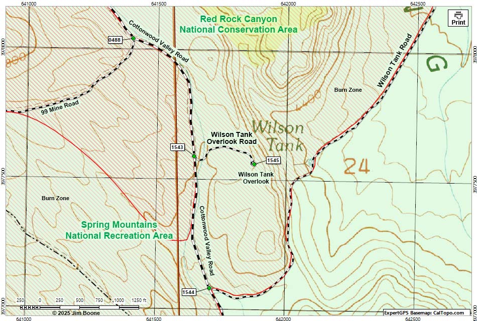 Wilson Tank Overlook Road
